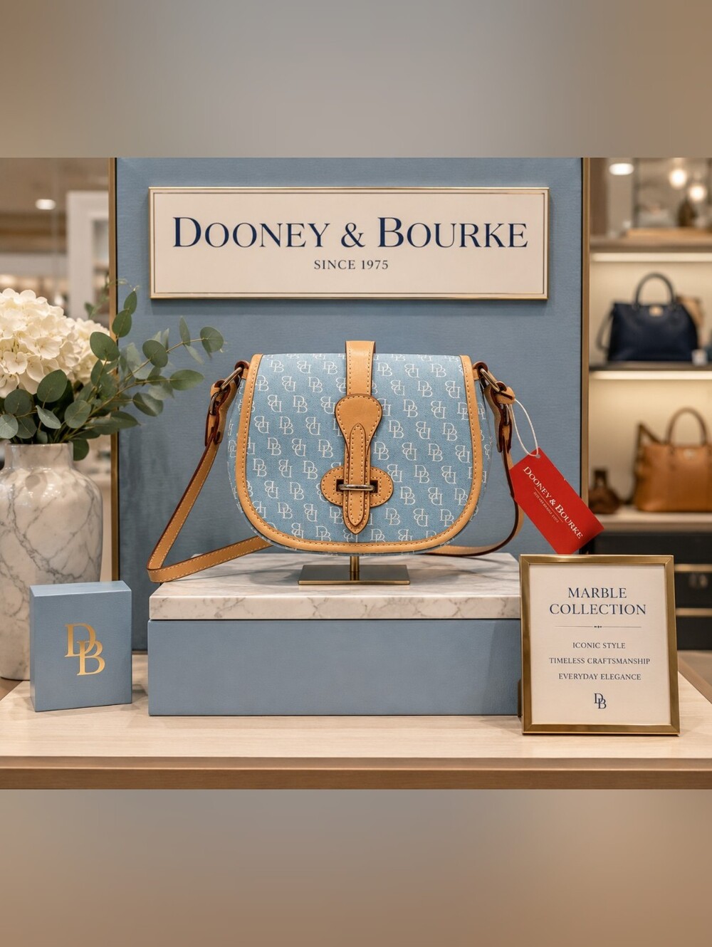Dooney & Bourke Marble Crossbody Bag – New With Tags